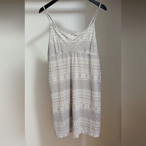 La Vie En Rose Super Soft Nightie Fair Isle Pattern Size Large